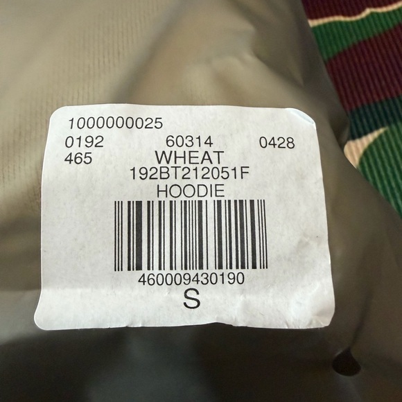 Fear of God Essentials 1977 “Wheat” Hoodie. Brand New. Heavyweight Small. SS22 - Picture 11 of 14